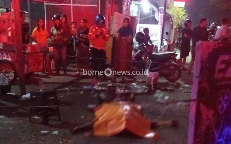 Seorang Pria Meninggal Dunia Usai Terjatuh di Jalan Veteran Banjarmasin