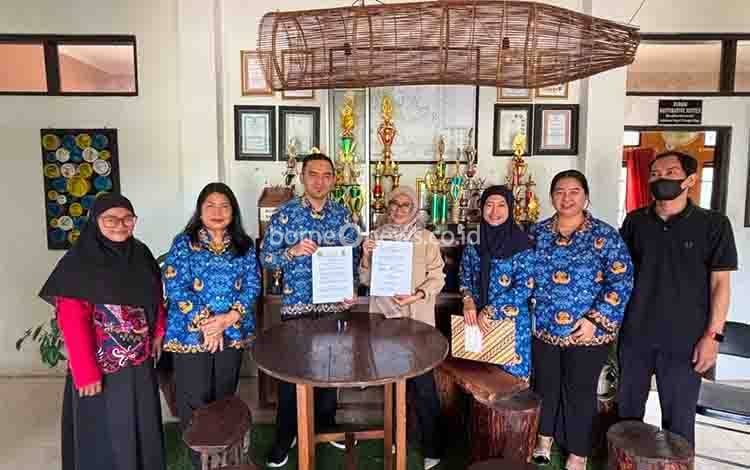 Kelurahan Kalampangan Gandeng FKIP UPR Perkuat Tri Dharma Perguruan Tinggi