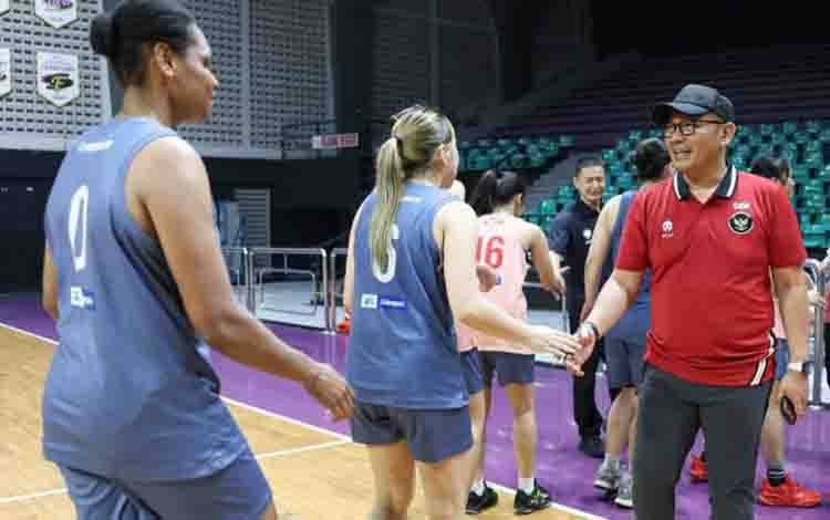 Timnas Bola Basket Putri Targetkan Minimal Delapan Besar Asian Games