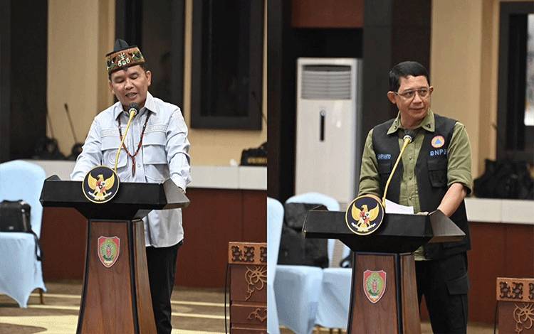 Gubernur Kalteng Minta Dukungan Penuh BNPB terkait Penanganan Karhutla