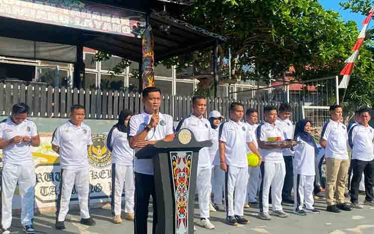 Rutan Tamiang Layang Libatkan Warga Binaan Meriahkan Pekan Olahraga HUT Ke-81 RI