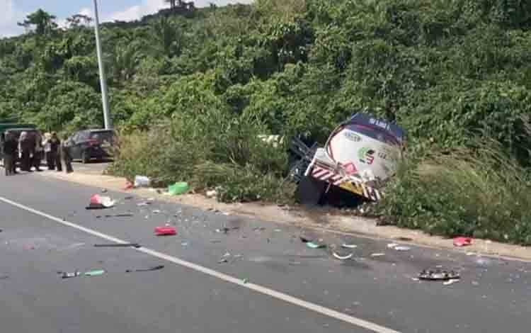 3 Orang Meninggal Akibat Kecelakaan Maut di Jalan Alternatif Banjarbaru-Batulicin