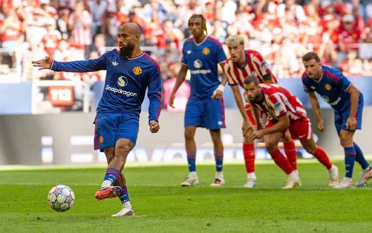Bryan Mbeumo Cetak Dua Gol, Manchester United Taklukkan Atletico Madrid 2-1