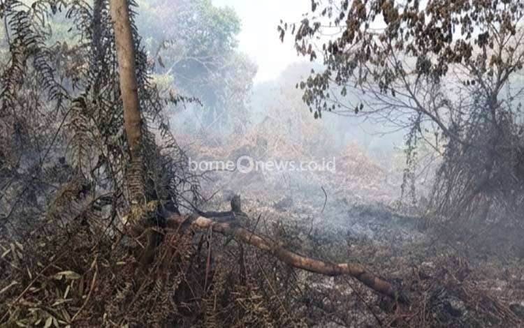 Karhutla di Desa Eka Bahurui, Sabtu, 4 Juli 2026. (FOTO: IST)