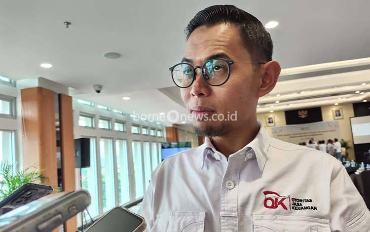 Kepala OJK Kalteng, Primandanu Febriyan Aziz. (FOTO: TESTI PRISCILLA)