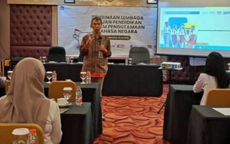 Balai Bahasa Kalteng Perkuat Pengutamaan Bahasa Negara di Lingkungan Pendidikan
