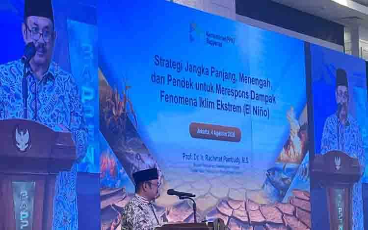 Kepala Bappenas: Gradasi El Nino Miliki Pengaruh Luar Biasa Besar