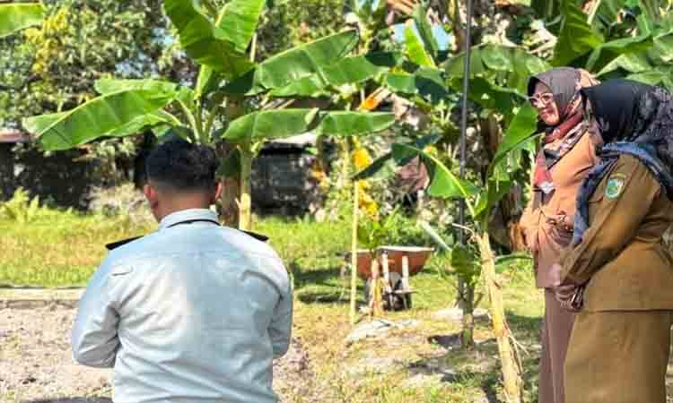 Dukung Ketahanan Pangan dan Pembinaan, LPKA Palangka Raya Terima Kunjungan Tim Distanketpang