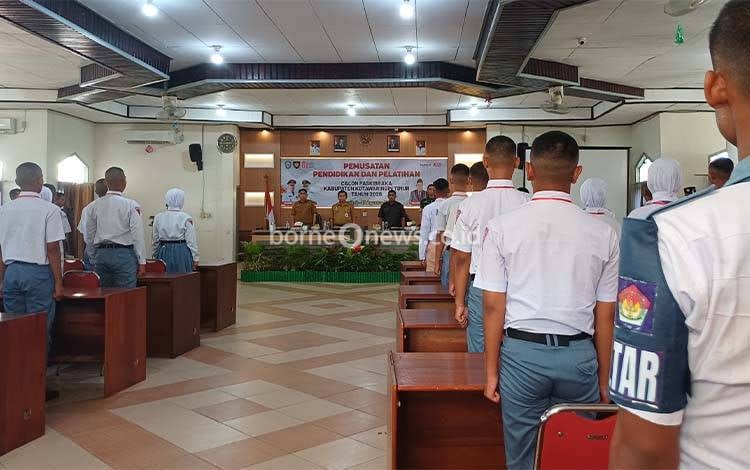 70 Calon Paskibraka Kotim Digembleng Jadi Pemimpin Berkarakter Pancasila