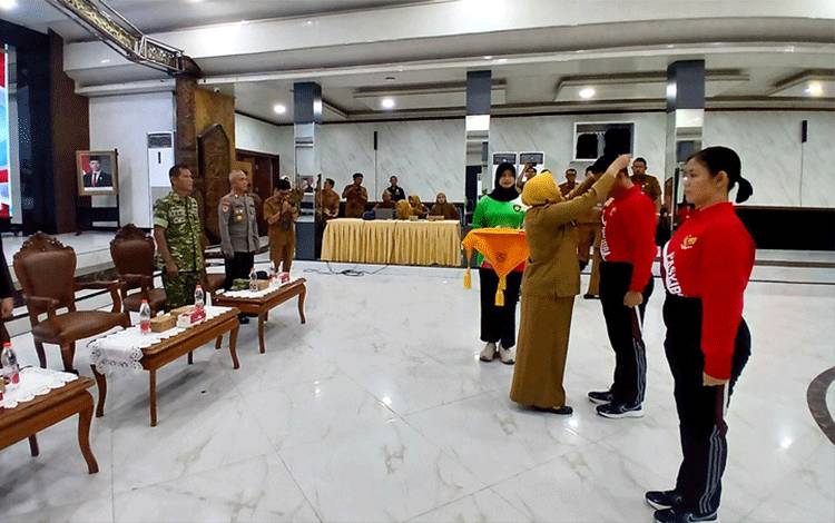 Bupati Barito Utara Tekankan Disiplin dan Jiwa Kebangsaan Bagi Calon Paskibraka 2026