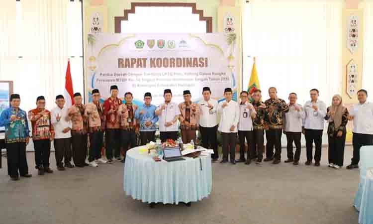 Rapat Koordinasi Bahas Kesiapan Arena hingga Akomodasi MTQH XXXIV