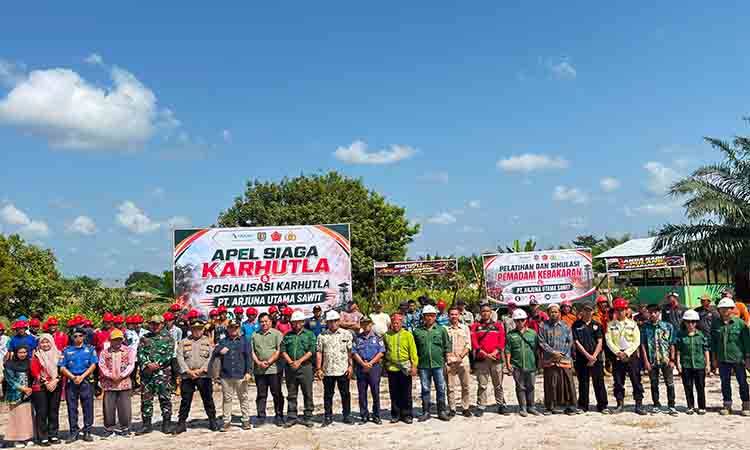 Perkuat Kesiapan Hadapi Kemarau, Apel Siaga Karhutla Digelar di Kamipang