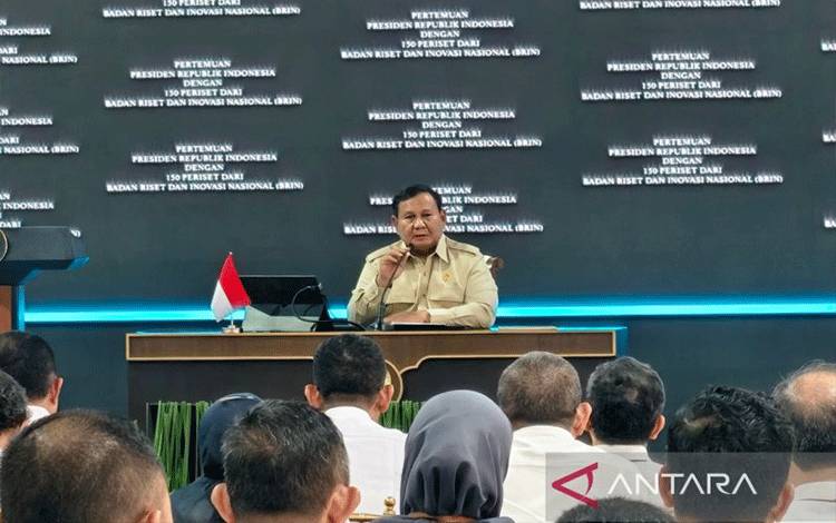 Prabowo Undang Peneliti BRIN Lihat Langsung Capaian Riset dan Inovasi