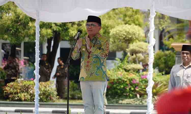 Gubernur Agustiar Ajak Ansor dan Banser Jadi Garda Terdepan Cegah Karhutla