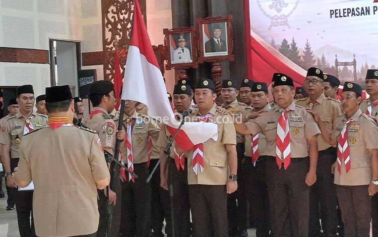 Ketua Kwarcab Pramuka Kotim Siap Perluas Kegiatan hingga Desa untuk Bentuk Karakter Generasi Muda