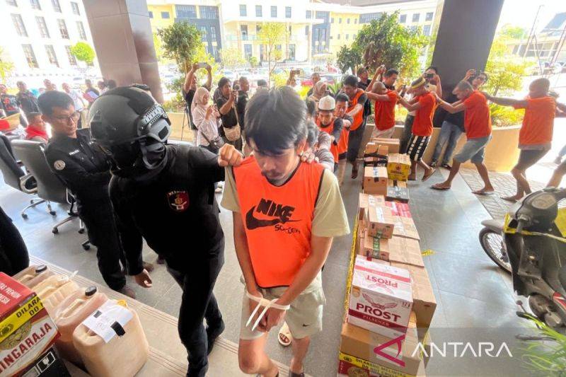 Polda Kalsel Tangkap 126 Tersangka Kasus Pencurian