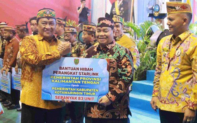 Starlink Didorong Perkuat Pelayanan Publik di Desa Kalteng
