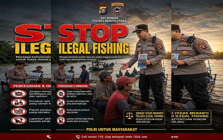 Dewan Dukung Himbauan Polres Barito Utara Terkait Praktik Illegal Fishing