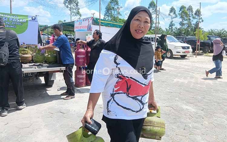 Pasar Inflasi Kobar Sediakan Sembako dan LPG, Gas 3 Kg Khusus Masyarakat yang Berhak