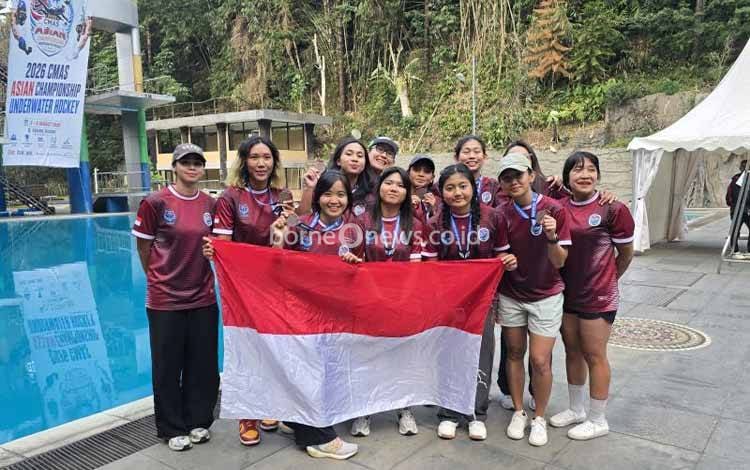 Indonesia Raih Perak dan Perunggu di Kejuaraan Asia Hoki Bawah Air 2026