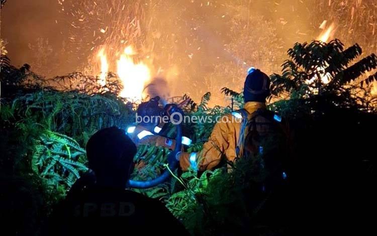 Tim Gabungan Penanganan Karhutla Barito Utara Padamkan Api di Sejumlah Titik