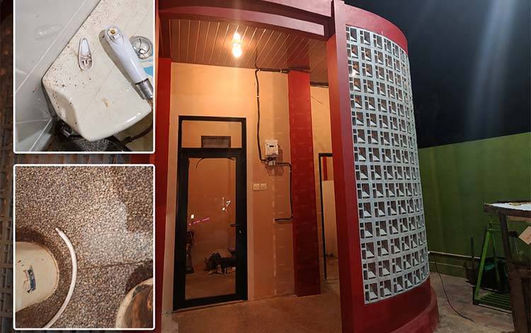 Semua Shower Toilet Taman Adipura Kuala Kapuas Rusak, Kesadaran Publik Jadi Tanda Tanya