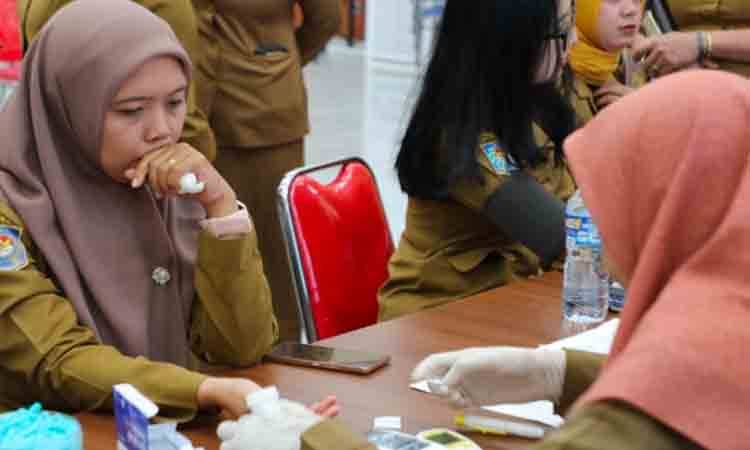 Dinas Pendidikan Palangka Raya Gelar Cek Kesehatan Gratis