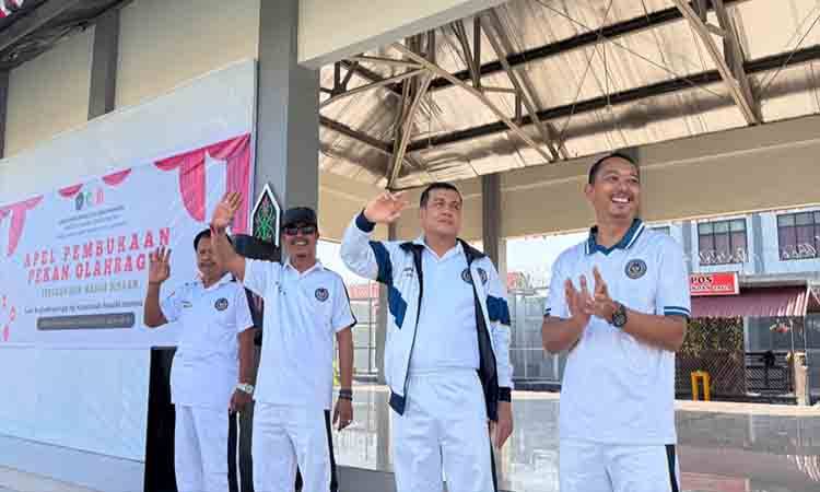 Lapas Palangka Raya Gelar Pekan Olahraga dan Seni Sambut HUT ke-81 RI