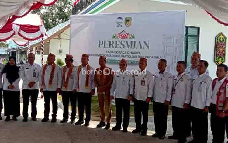 Radar Cuaca C-Band Muara Teweh Resmi Beroperasi