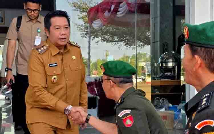 Pemkab Barito Utara Perkuat Sinergi dengan Kodam XXII Tambun Bungai