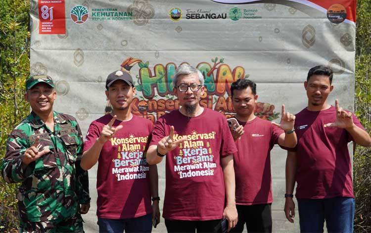 PLTU Pulang Pisau Dukung Gerakan Penanaman Pohon Nasional di Taman Nasional Sebangau