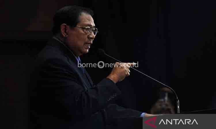 Presiden Ke-6 Republik Indonesia Susilo Bambang Yudhoyono. ANTARA FOTO/Fakhri Hermansyah/foc/aa.