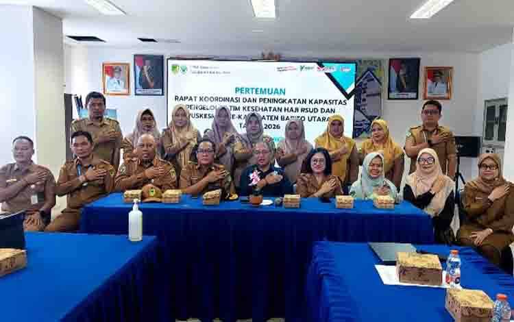 Dinkes Barut Perkuat Pelayanan Kesehatan Jemaah Haji 2027