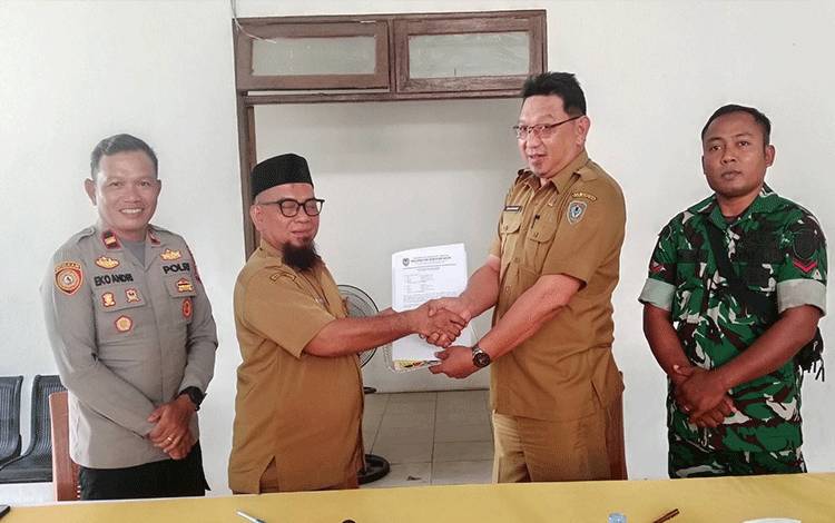 Simanto Resmi Jabat Camat Seruyan Hilir, Ajak Semua Pihak Bersinergi Dalam Pembangunan