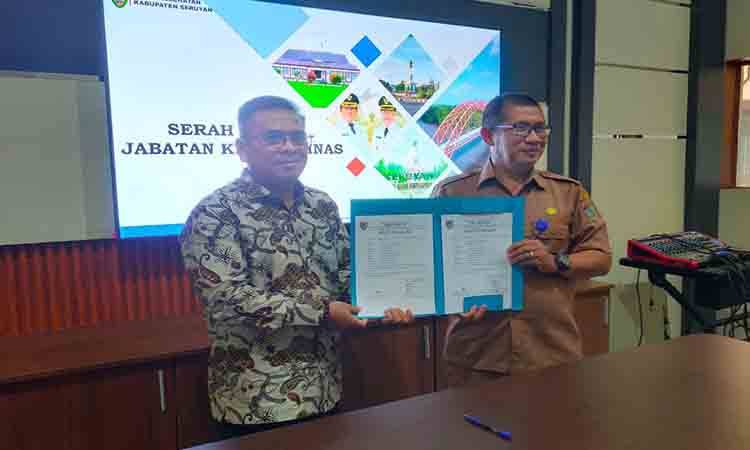Dokter Riza Syahputra Resmi Jabat Kepala Dinas Kesehatan Seruyan