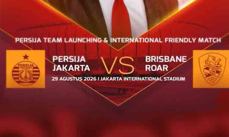 Brisbane Roar Tur Pramusim di Indonesia, Lawan Dewa United dan Persija