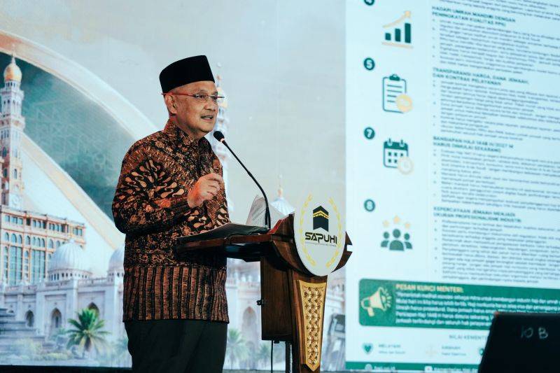 Menhaj Tegaskan Haji Nonkuota Harus Punya Kepastian Visa