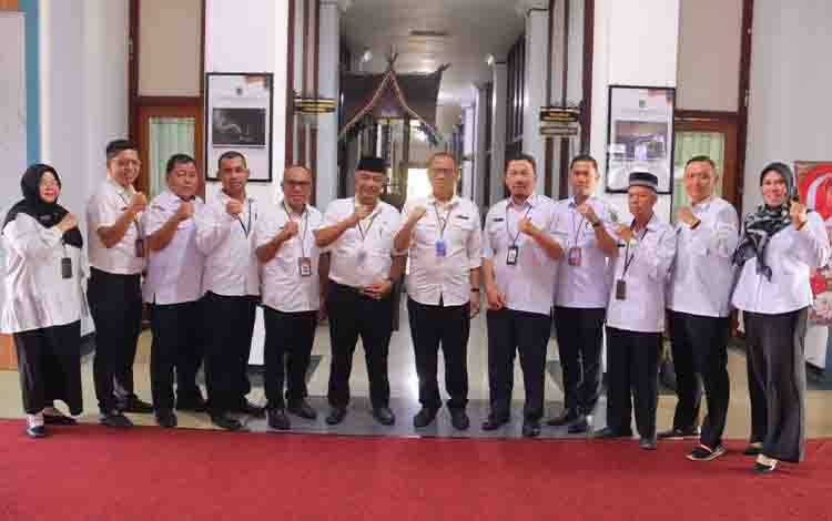 Sertijab Pejabat Setda Seruyan Digelar, Pejabat Baru Diminta Segera Beradaptasi