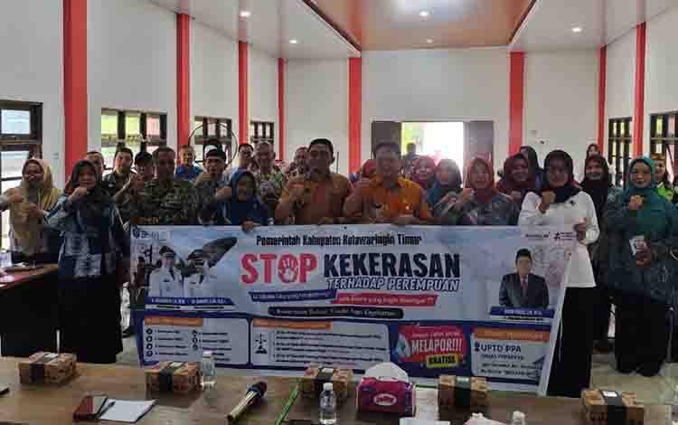 Cegah Kekerasan Terhadap Perempuan, DP3AP2KB Kotim Gerakkan Masyarakat