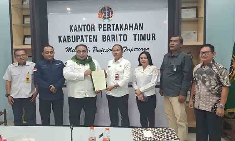Mulai 17 Agustus, Balik Nama Sertifikat Tanah di Bartim Ditargetkan Selesai 10 Hari