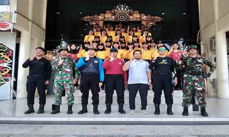 Paskibraka Kota Palangka Raya terus mematangkan kesiapan menjelang pelaksanaan Upacara Peringatan HUT ke-81 Kemerdekaan Republik Indonesia.(FOTO: Istimewa