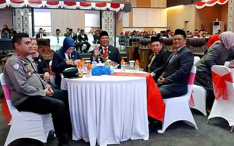 Ketua DPRD Barito Utara Pimpin Rapat Paripurna Dengarkan Pidato Kenegaraan Presiden
