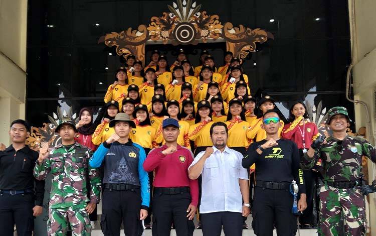 Kabut Asap Jadi Tantangan Paskibraka Palangka Raya Jelang Upacara 17 Agustus