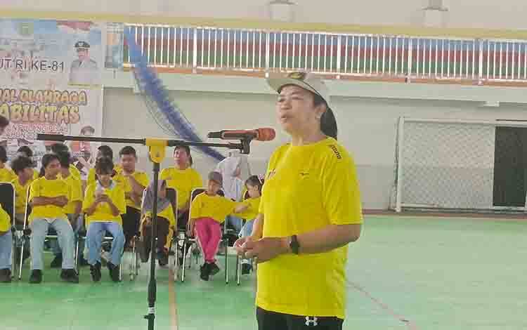 Festival Olahraga Disabilitas Pulang Pisau Jadi Ajang Jaring Atlet Potensial