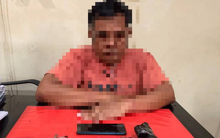 Miliki 10,15 Gram Sabu, Seorang Pria diamankan di Jalan B Koetin Palangka Raya