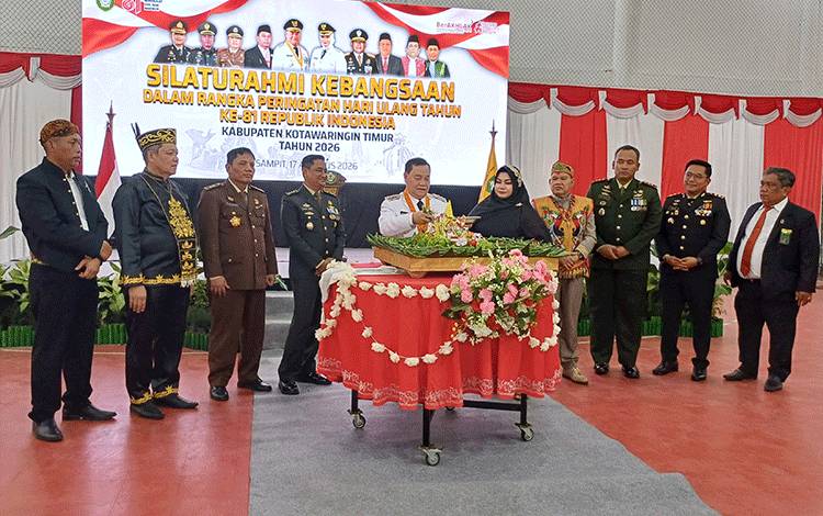 Karhutla Jadi Perhatian Pemkab Kotim di HUT ke-81 RI