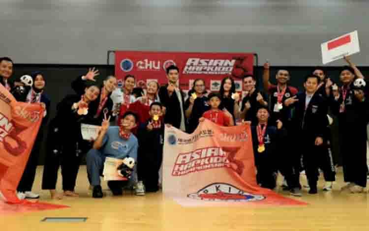 Indonesia Peroleh 12 Medali dari Asian Hapkido Championships