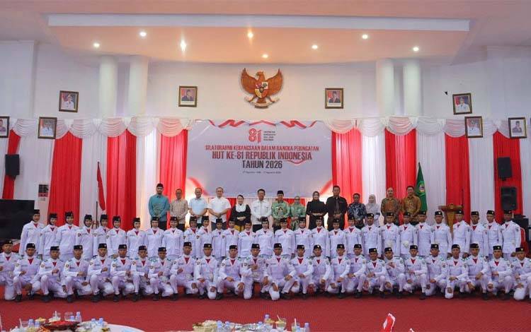 Bupati Seruyan: Pengalaman Paskibraka Harus Jadi Bekal untuk Kehidupan