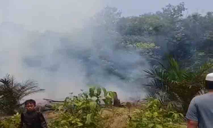 Karhutla Dekati Sekolah di Tarung Manuah Basarang Kapuas