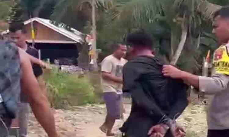 Kepergok Bobol Rumah, Pencuri di Pangkalan Banteng Babak Belur